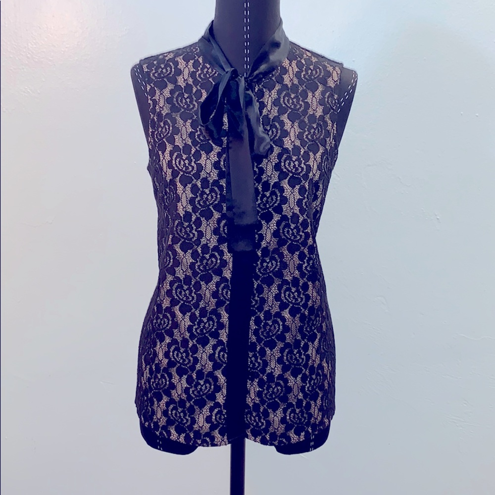 Rachel Zoe Sleeveless Lace Top